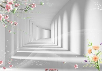 File PSD Tường nền 3D hiện đại 3D19 (bản gốc) đã tách nền