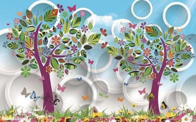 File gốc Tường nền 3D hiện đại 3D119 (ảnh chi tiết) để in lụa