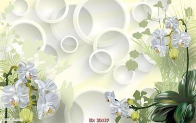 Download file gốc Tường nền 3D hiện đại 3D127 (in lụa) tranh 3D