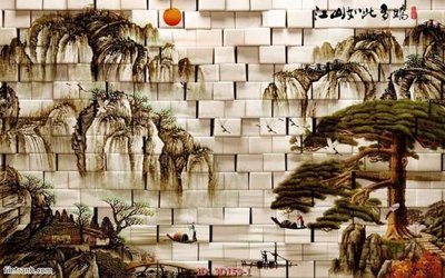 File PSD Tường nền 3D hiện đại 3D159 (nguyên bản) cho thiết kế