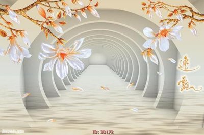 File tranh Tường nền 3D hiện đại 3D172 (gốc) chủ đề trừu tượng