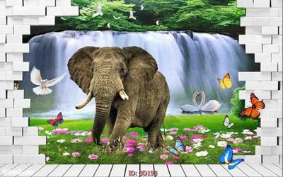 File tranh Tường nền 3D hiện đại 3D193 (ảnh gốc) in trần nhà