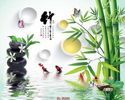 File gốc Tường nền 3D hiện đại 3D236 (ảnh chi tiết) để in lụa