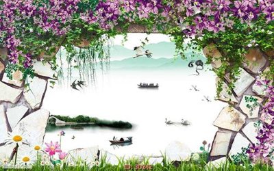 File PSD Tường nền 3D hiện đại 3D242 (nguyên gốc) chất lượng cao