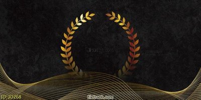 Ảnh gốc Tường nền 3D hiện đại 3D268 (siêu chi tiết) để in ấn