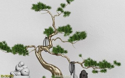 File gốc Tường nền 3D hiện đại 3D270 (dành cho quảng cáo)