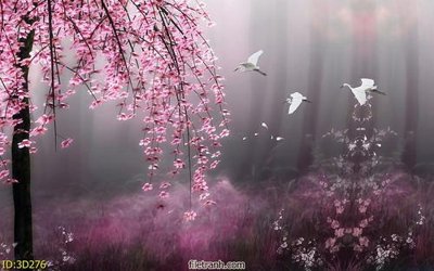 Download file Tường nền 3D hiện đại 3D276 (gốc) in mica cao cấp