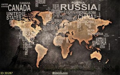 File in mica Tường nền 3D hiện đại 3D287 (bản gốc) làm vách ngăn