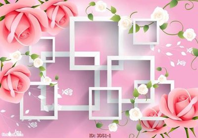 Mua file gốc Tường nền 3D hiện đại 3D51 (chất lượng) tại Filetranh.com