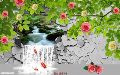 File gốc Tường nền 3D hiện đại 3D89 (chủ đề hiện đại) trang trí