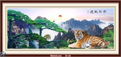 File gốc Tranh phong thủy 52 (ảnh chi tiết) để in ấn