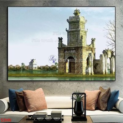 Download file tranh File tranh hà nội xưa 53HN (file gốc PSD)
