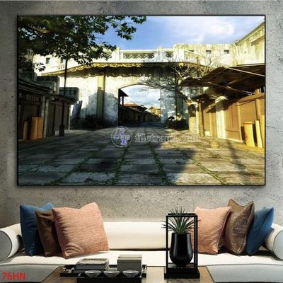 Tải file File tranh hà nội xưa 76HN (gốc) in trên mọi chất liệu