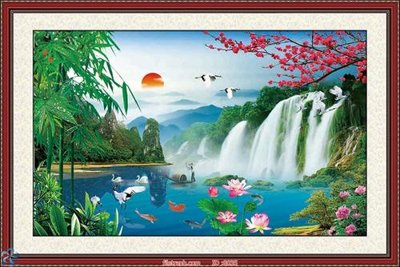 Download file File tranh phong thủy 8035 (chất lượng in ấn)