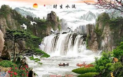 Download file gốc File tranh phong thủy 9014 (in lụa) nghệ thuật