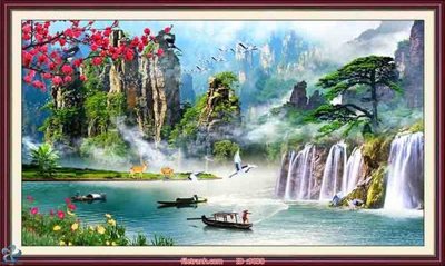 Tải file gốc File tranh phong thủy 9038 (in tráng gương) 3DFile gốc File tranh phong thủy 9038 (sẵn sàng in) chất lượng cao