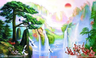 File gốc File tranh phong thủy 9078 (PNG) trong suốt (transparent)