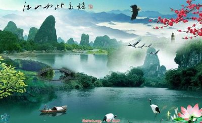 Tải file tranh gốc File tranh phong thủy 9127 chất lượng cao