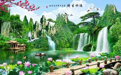 Download file gốc File tranh phong thủy 9146 (in mica) trong suốt