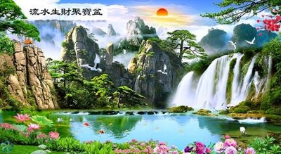 Tệp tin gốc File tranh phong thủy 9199 (dùng cho in) File tranh phong thủy 9199