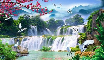 Tải file File tranh phong thủy 9251 (gốc) làm file thiết kế