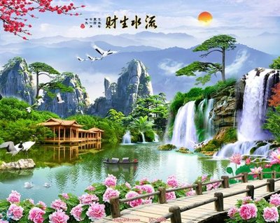 Tải file File tranh phong thủy 9290 (ảnh gốc) file TIFF