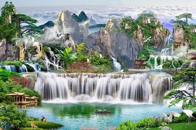 File ảnh File tranh phong thủy 9293 (gốc) in poster