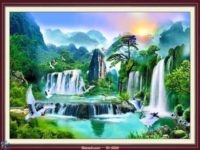 File in ấn File tranh phong thủy 9299 chuyên nghiệp