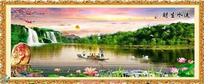 File ảnh File tranh phong thủy 9300 (gốc) trang trí khách sạn