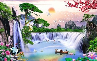 File tranh File tranh phong thủy 9314 (bản gốc) treo phòng ăn