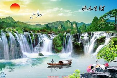 File gốc File tranh phong thủy 9324 (phiên bản chuẩn) để in ấn