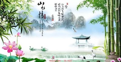 Download file File tranh phong thủy 9325 (chuẩn in) File tranh phong thủy 9325