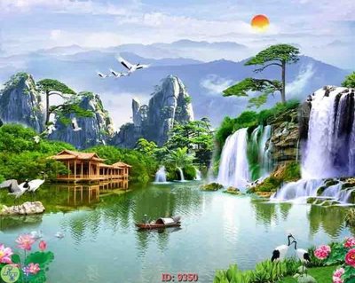 File gốc File tranh phong thủy 9350 (cho in ấn) từ Filetranh.com