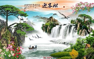 Tải file File tranh phong thủy 9374 (gốc) in trên mọi chất liệu