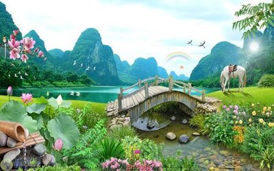 Tải file File tranh phong thủy 9381 (gốc) in ấn ngay lập tức