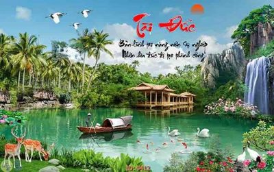 File tranh File tranh phong thủy 9412 (gốc) chủ đề trẻ em