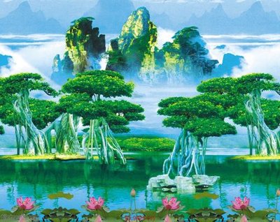 Tải file tranh gốc File tranh phong thủy 9425 chất lượng cao