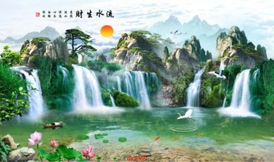 File in ấn cao cấp File tranh phong thủy 9459 (file gốc)