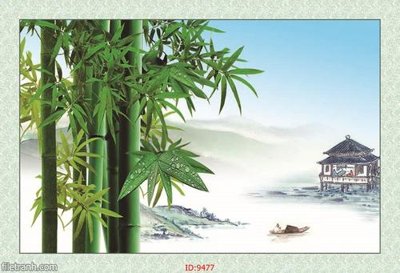 Tải file File tranh phong thủy 9477 (gốc) chủ đề hoa sen