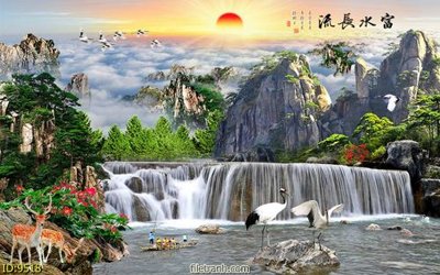 File tranh File tranh phong thủy 9518 (ảnh gốc) sắc nét hoàn hảo