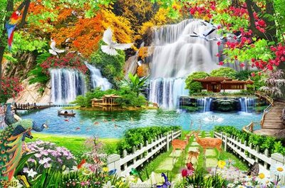 File in trần File tranh phong thủy 9548 (file gốc) chủ đề vũ trụ