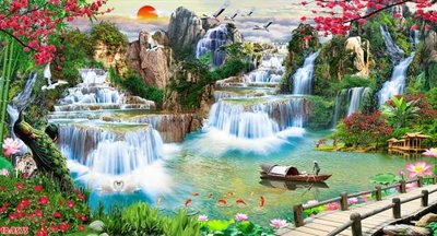 File gốc File tranh phong thủy 9575 (PNG) chất lượng cao