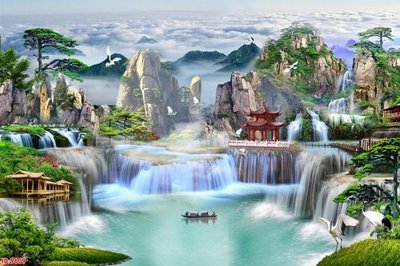 File gốc File tranh phong thủy 9609 (in mica) làm quà tặng