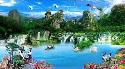 Tải file gốc File tranh phong thủy 9629 (bản PSD) gốc