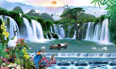 Download file gốc File tranh phong thủy 9654 (dùng cho in ấn)