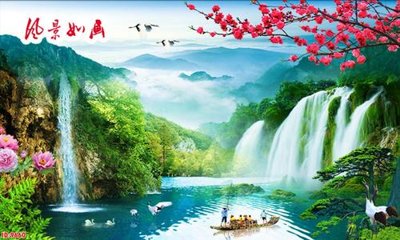 File gốc File tranh phong thủy 9660 (ảnh chi tiết) để in lụa