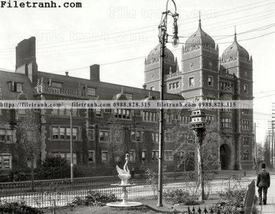 Tải về hình ảnh gốc Addams Family Birdhouse_ 1908 sắc nét