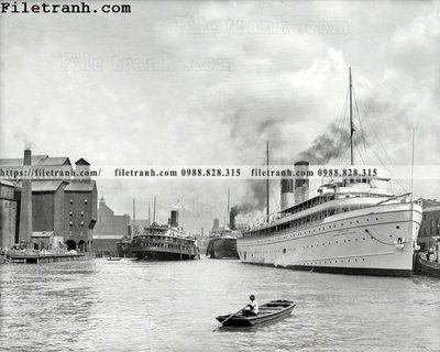 Tải về file tranh gốc Along the River_ 1905 (để in quảng cáo)
