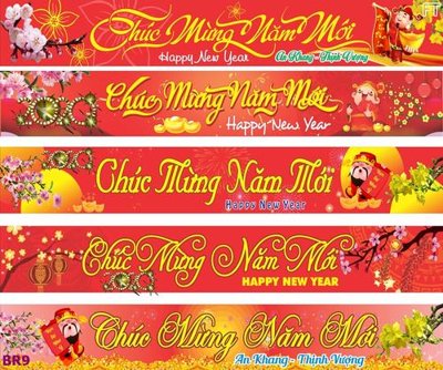 File in lụa file inbăng rôn chúc mừng năm mới BR9 (hoa văn) file inbăng rôn chúc mừng năm mới BR9