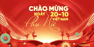 File in ấn Backdrop check in ngày phụ nữ Việt Nam 20/10 #32 (bản gốc) sắc nét